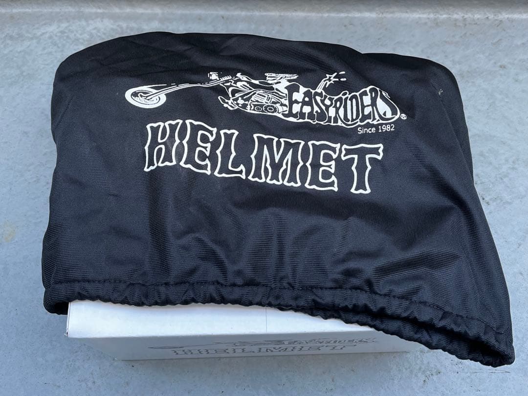 イージーライダース　アウトロー2ヘルメット ブラック　綺麗　販売終了