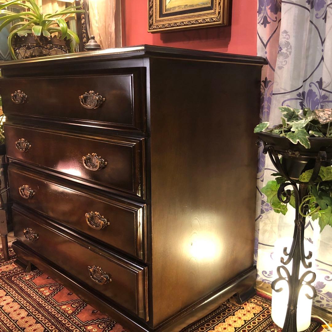 sale JPN 和製　アンティーク　４段　チェスト　かキャビネット