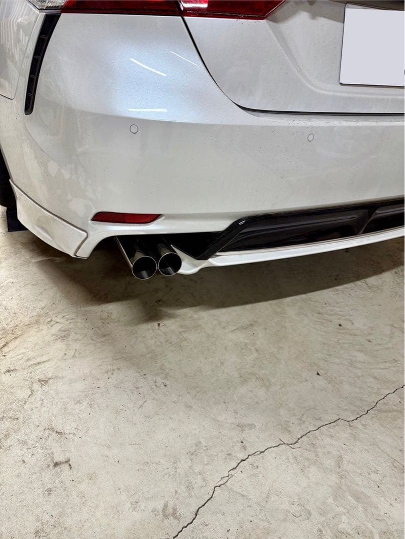 AXVH70カムリ　オリジナルマフラー　リアピース　ストレートマフラー