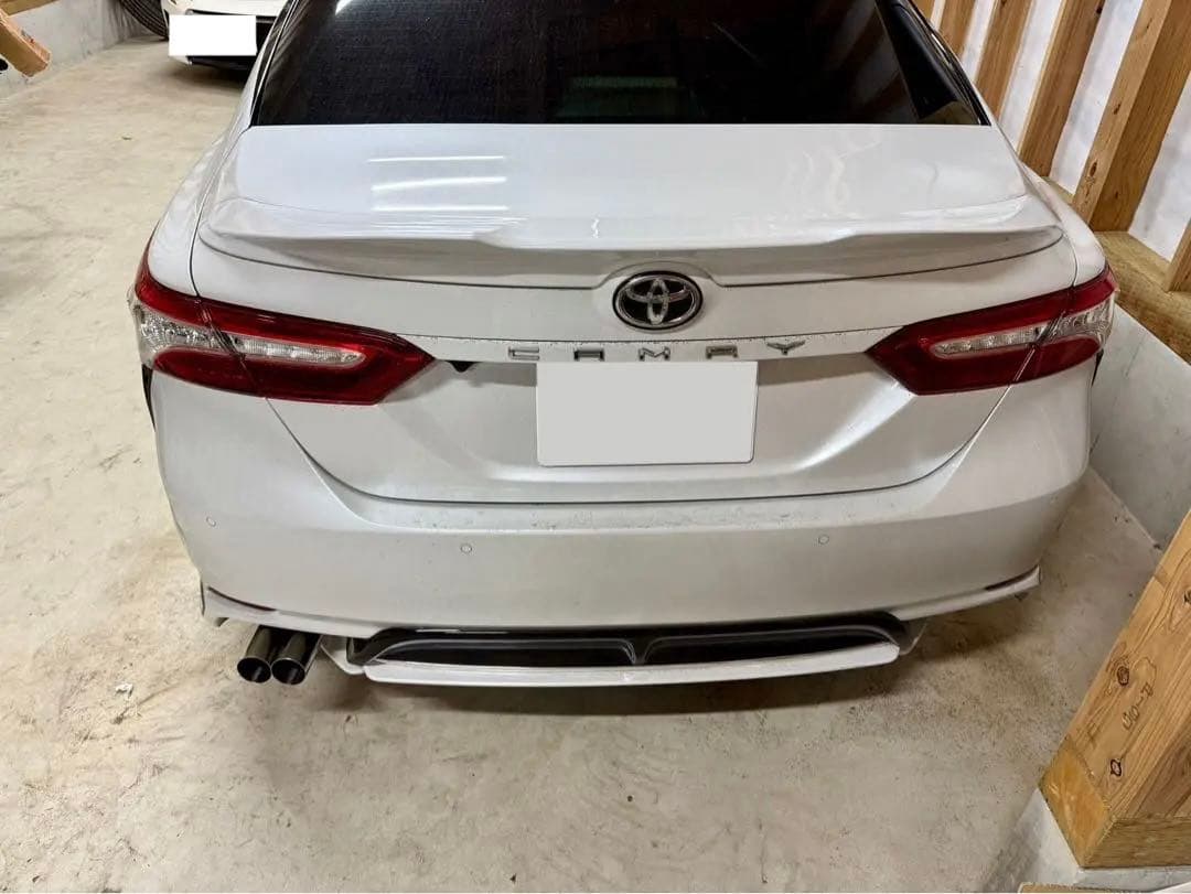 AXVH70カムリ　オリジナルマフラー　リアピース　ストレートマフラー