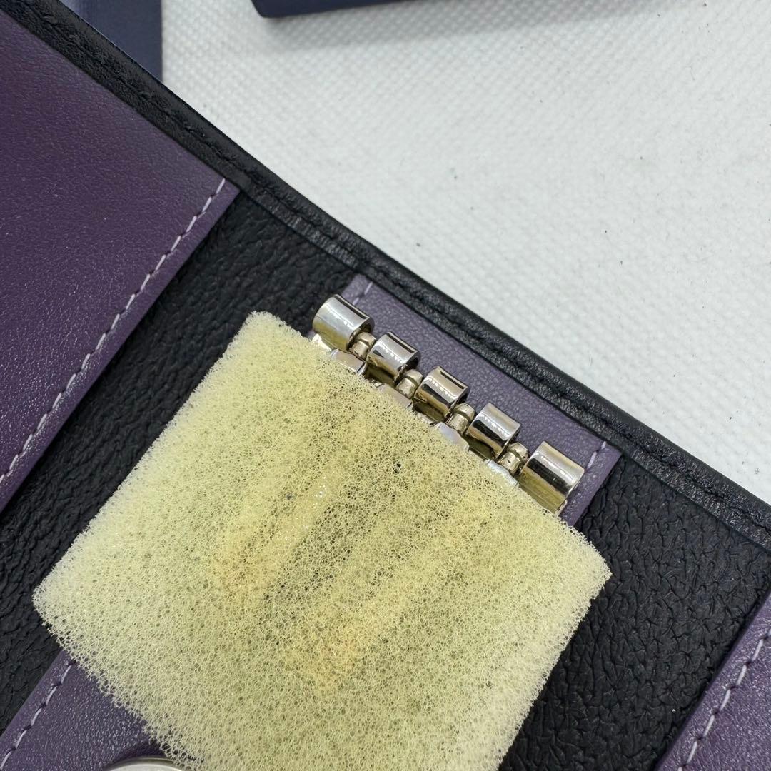 ETTINGER 黒 レザー キーケース