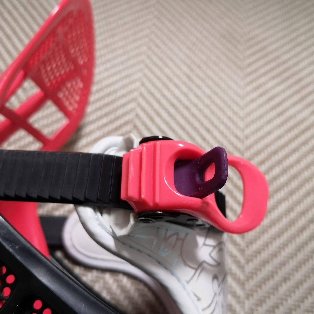 ほぼ新品 ケイツー スノーボード ビンディング 子供用