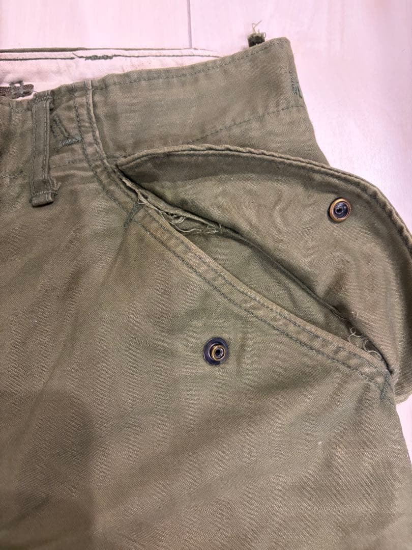 U.S.ARMYM-65フィールドカーゴパンツ74年製S/R