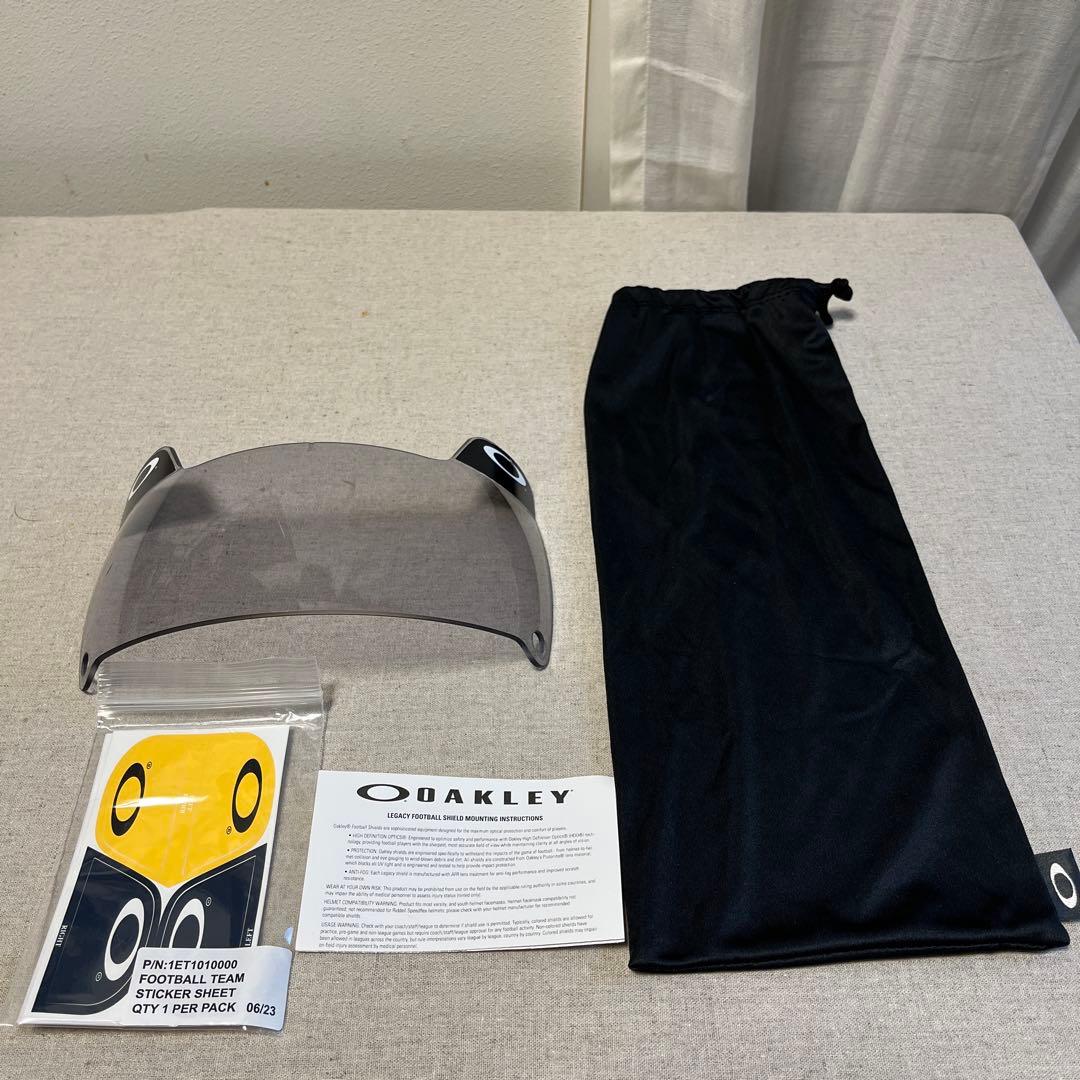 アメフト　アイシールド　20%グレー