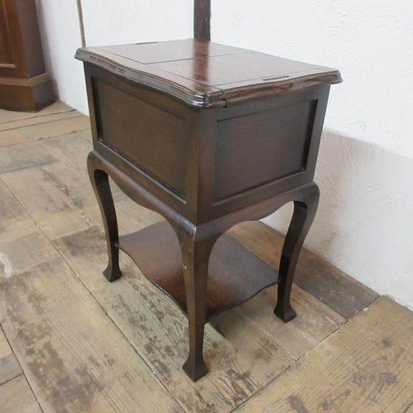 イギリス アンティーク 家具 ソーイングボックス 裁縫道具入れ 英国 6807d