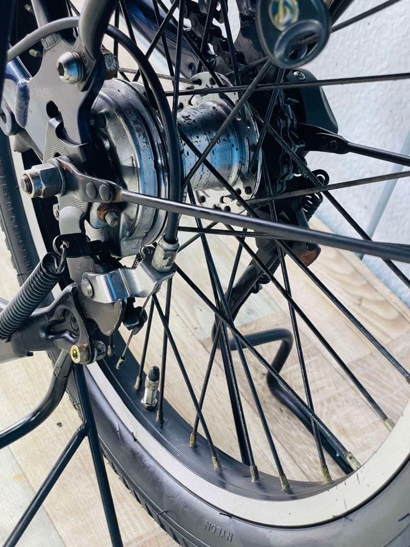 2474パナソニック12アンペア　子供乗せ　電動アシスト自転車