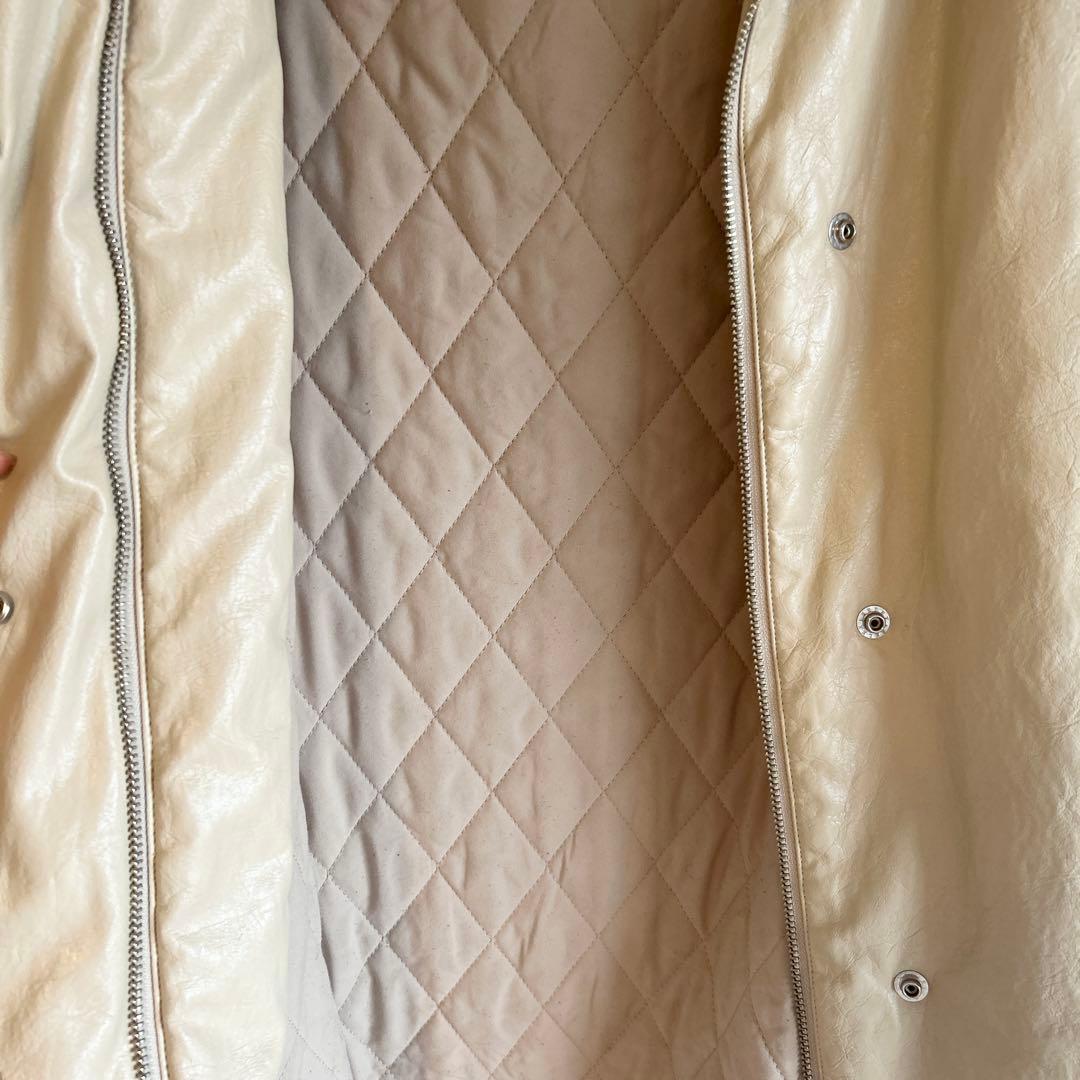 ジャケット・アウター AMERI PASTING LIKE FAKELEATHER JACKET