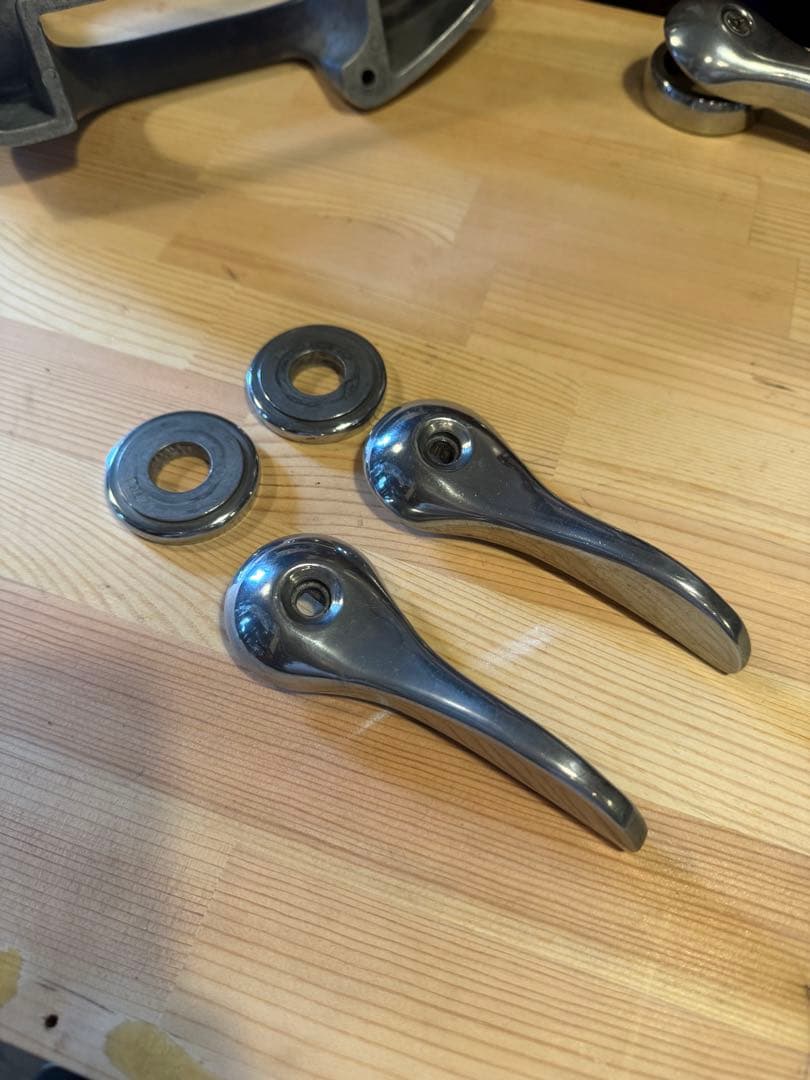 ローバー　ミニ　アルミ　インナーハンドル類セット