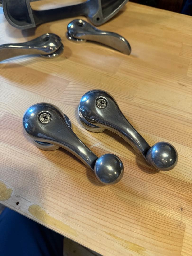 ローバー　ミニ　アルミ　インナーハンドル類セット