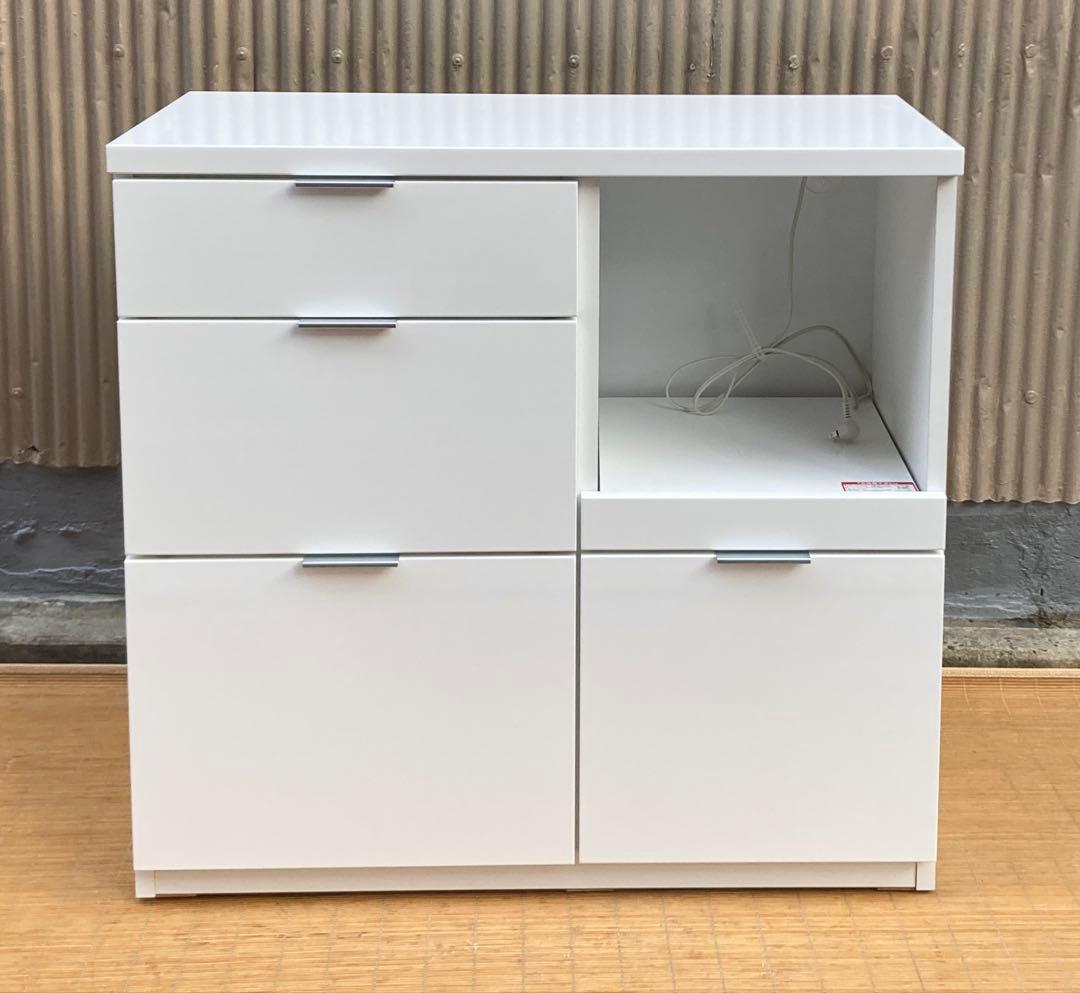 ニトリ　キッチンカウンター　（エトナ90CT WH）