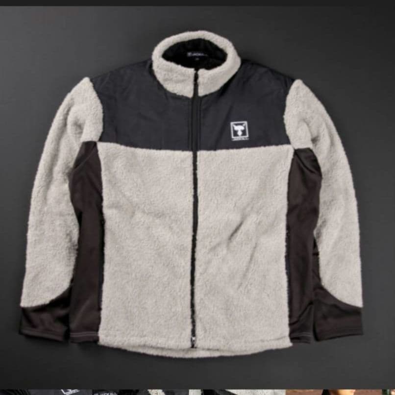 んっぺJACKALL フリースジャケット XL グレー