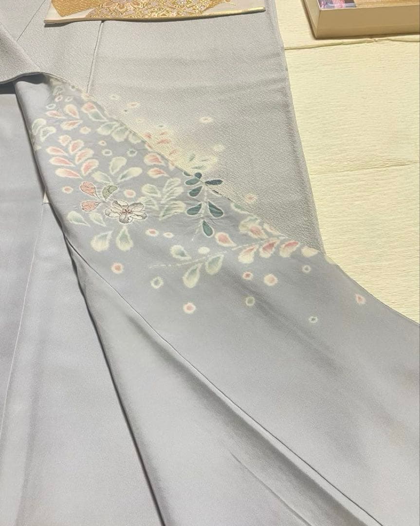 訪問着フルセット　辻ヶ花　作家　落款　正絹　絞り　上品　入学式　結婚式