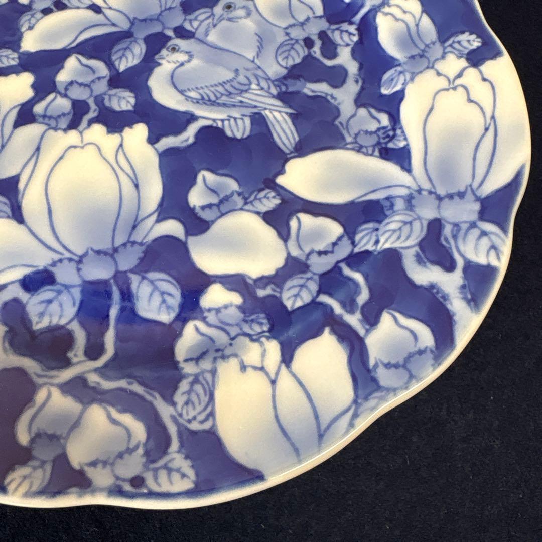 深川製磁　花鳥外濃　パン皿5枚