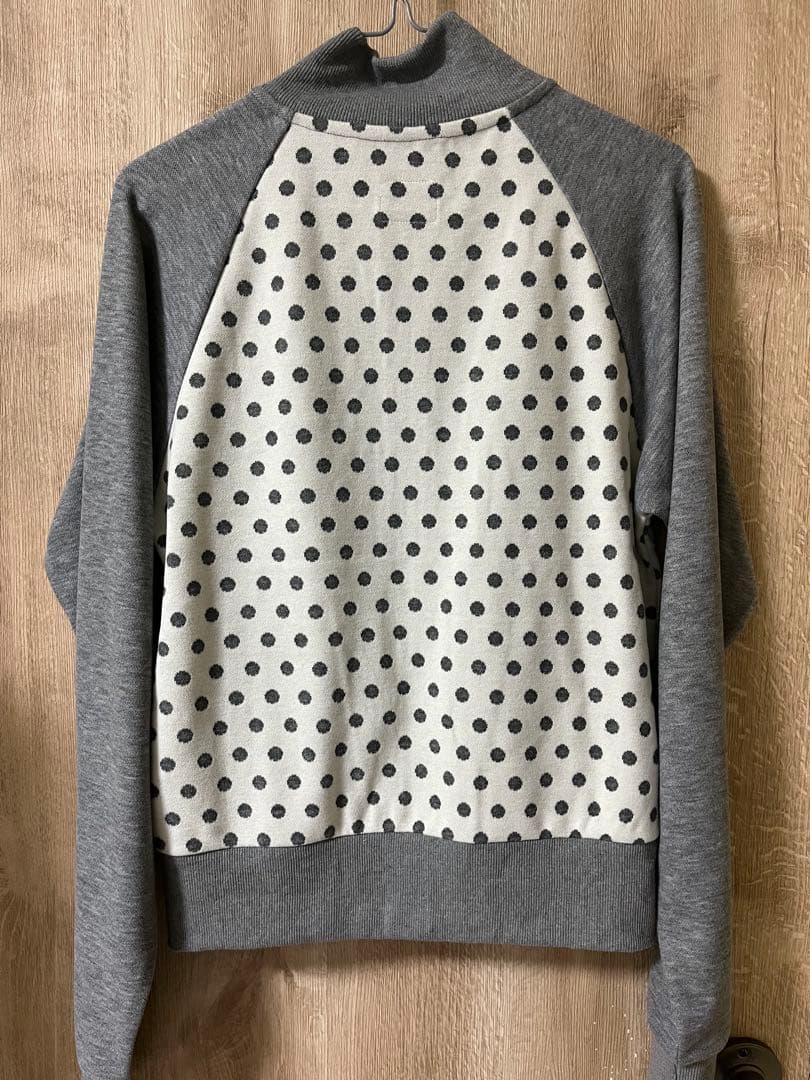 the coldest moment zip-up ドットジップアップ　水玉