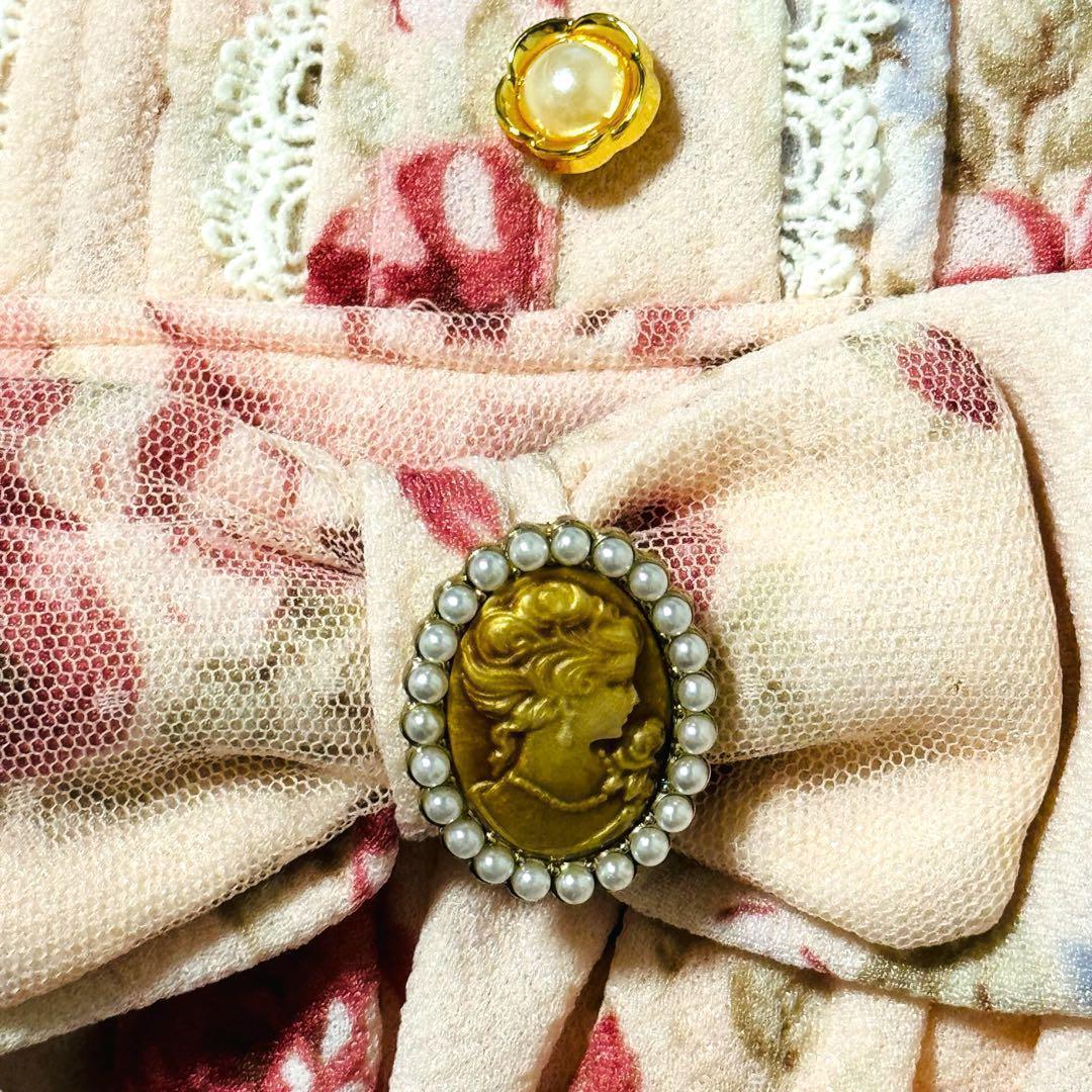 J-390 極美品 激レア！リズリサ エンジェル クラシックローズワンピース