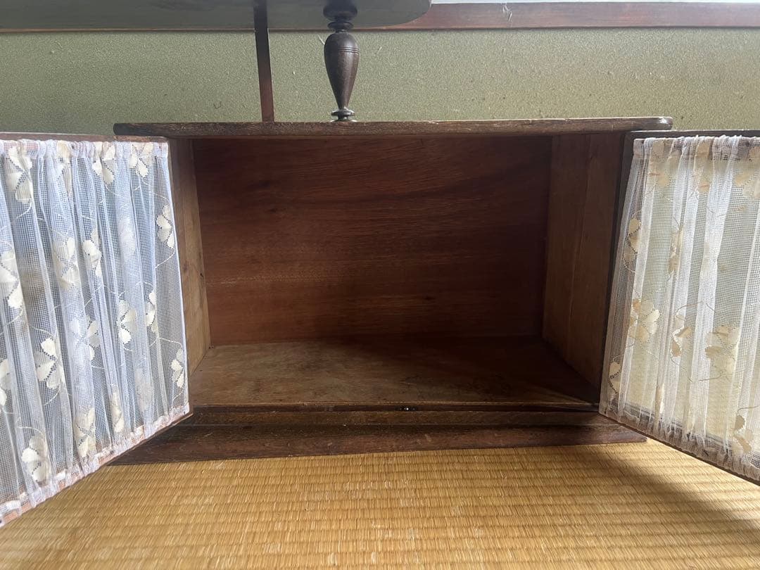 べ*8様 【O-1455】茶棚 茶箪笥 飾り棚 昭和レトロ アンティーク 木製家