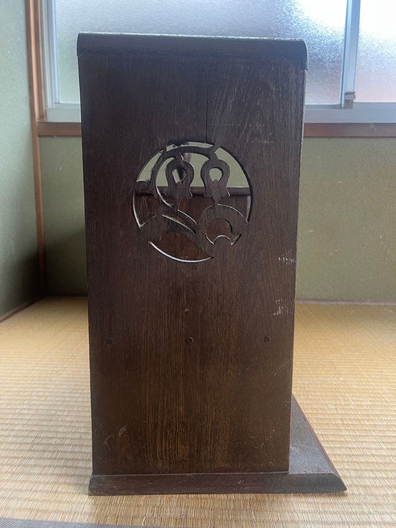 べ*8様 【O-1455】茶棚 茶箪笥 飾り棚 昭和レトロ アンティーク 木製家