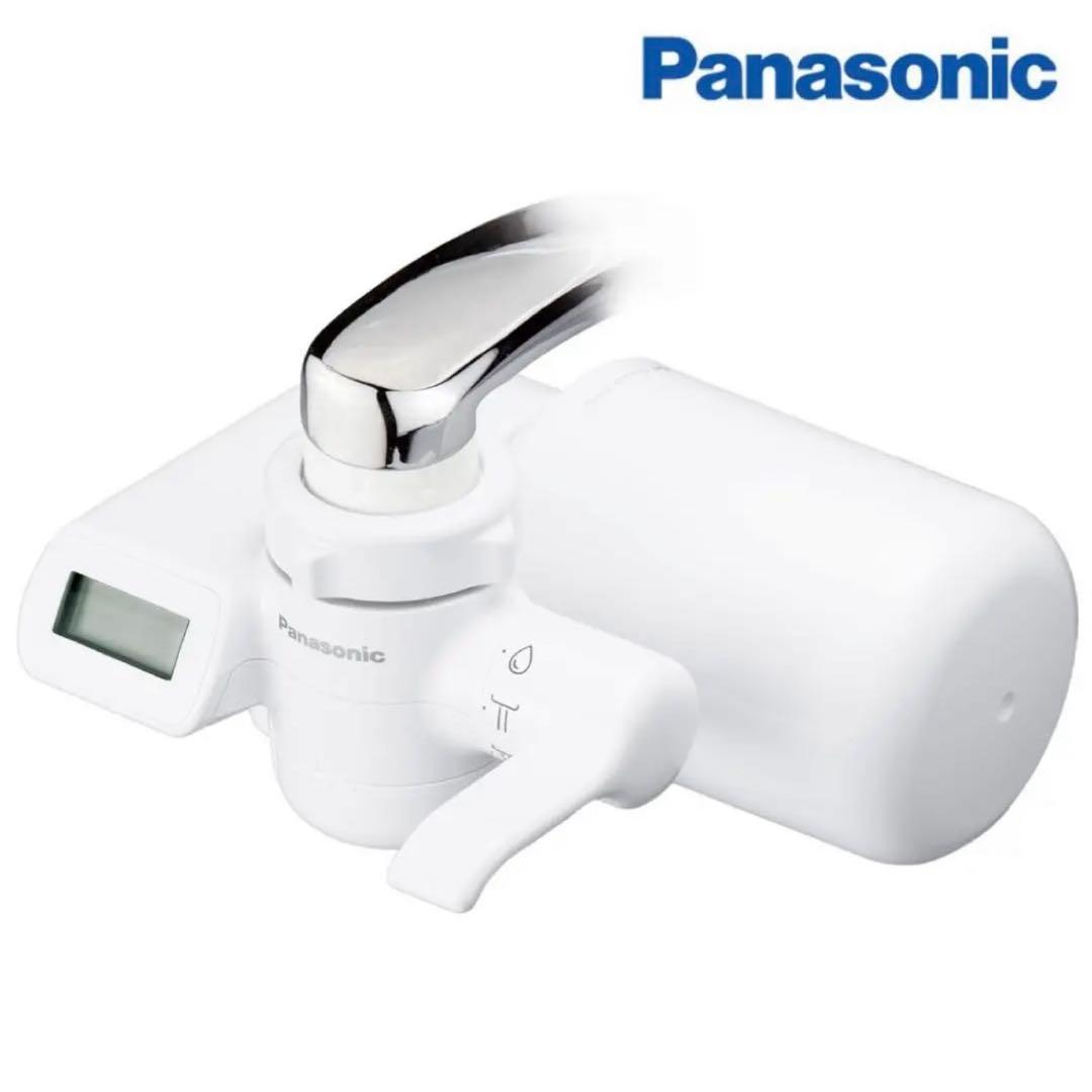 Panasonic TK-CJ24-W 蛇口 直結型 浄水器 液晶表示タイプ