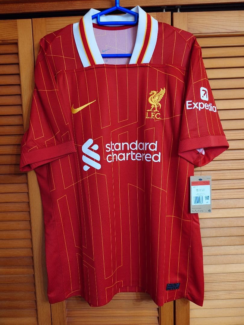 リバプール　24-25　ホームユニフォーム　L