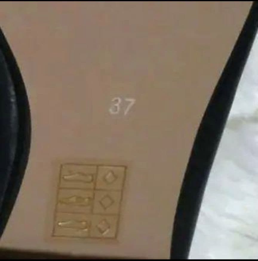 新品a-jolieアジョリー/37/パールサングラスフラットシューズ