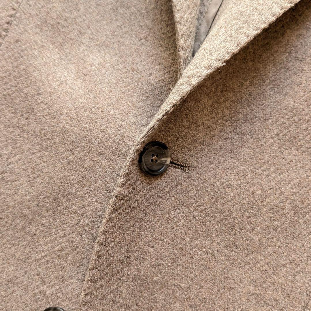 【現行モデル】TAGLIATORE ジャケット グレージュ フランネル 48