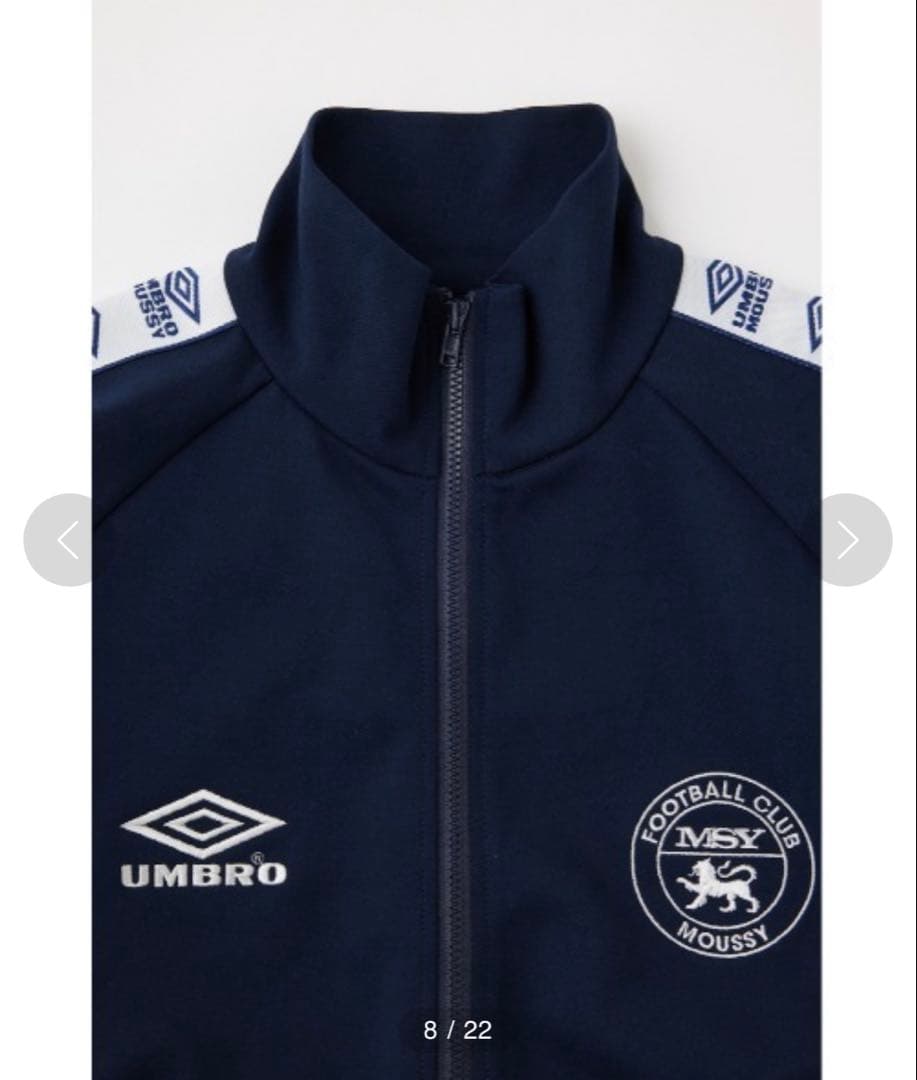 MOUSSY×UMBRO ジャージトップス