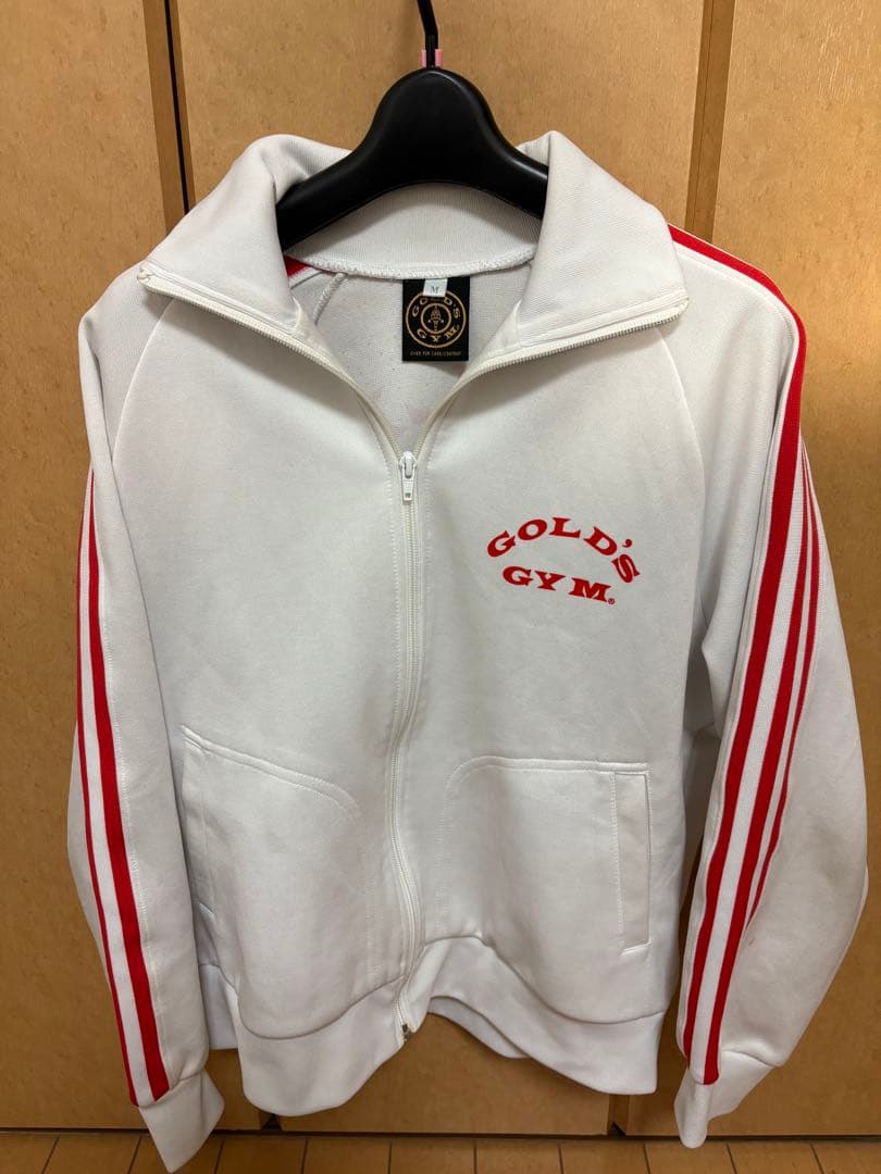 GOLD'S GYM ジャージ Mサイズ ホワイト