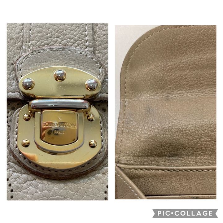 ❤️チーズケーキ❤️Louis Vuitton ルイヴィトン マヒナ 長財布