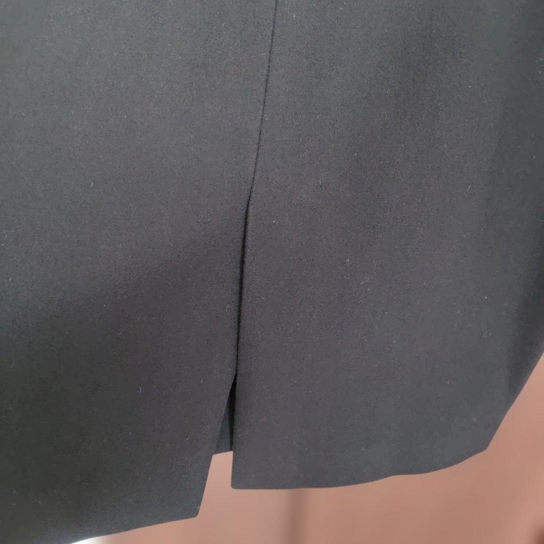 【美品】アトリエナルセ　メルトンウールコクーンコート　ブラック