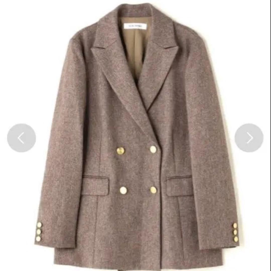 ダブルブレストボクシージャケット NATURAL BEAUTY BASIC