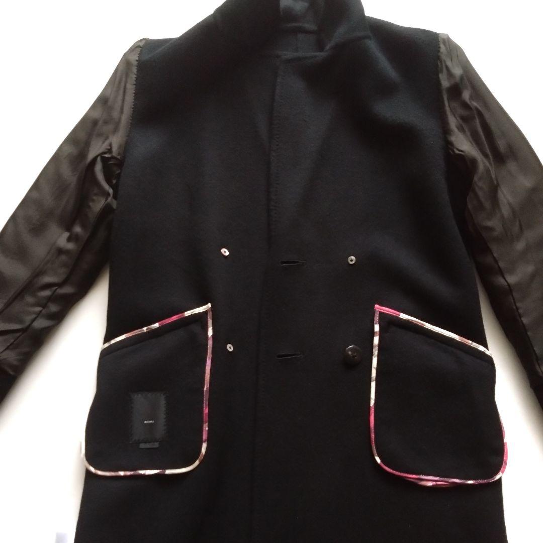 EFFE BEAMS　エッフェビームス　アンゴラ　ウール　ダブル　ロングコート