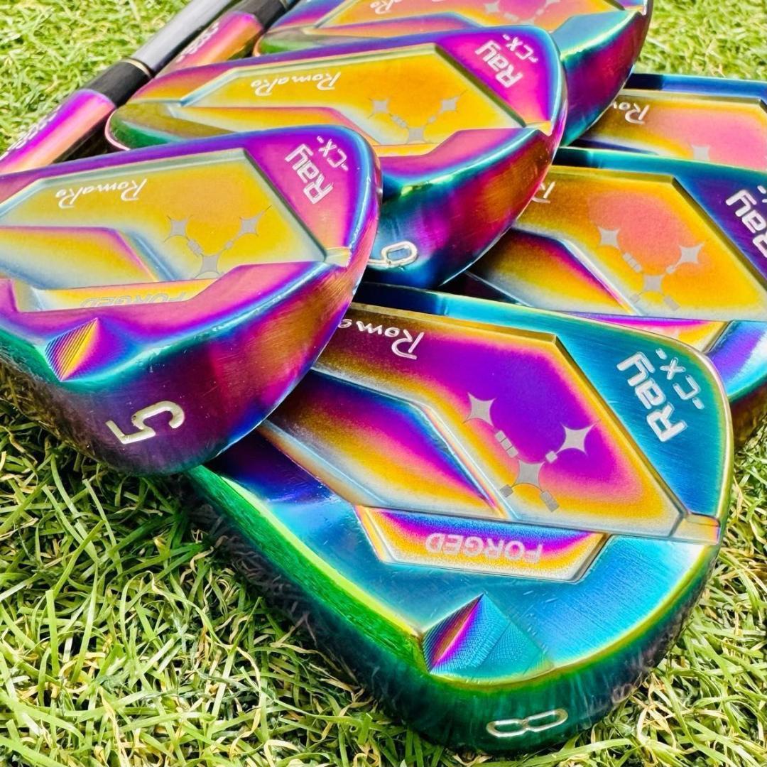 【激レア】ロマロ Ray CX S20 オーロラ メンズアイアンセット 6本 S