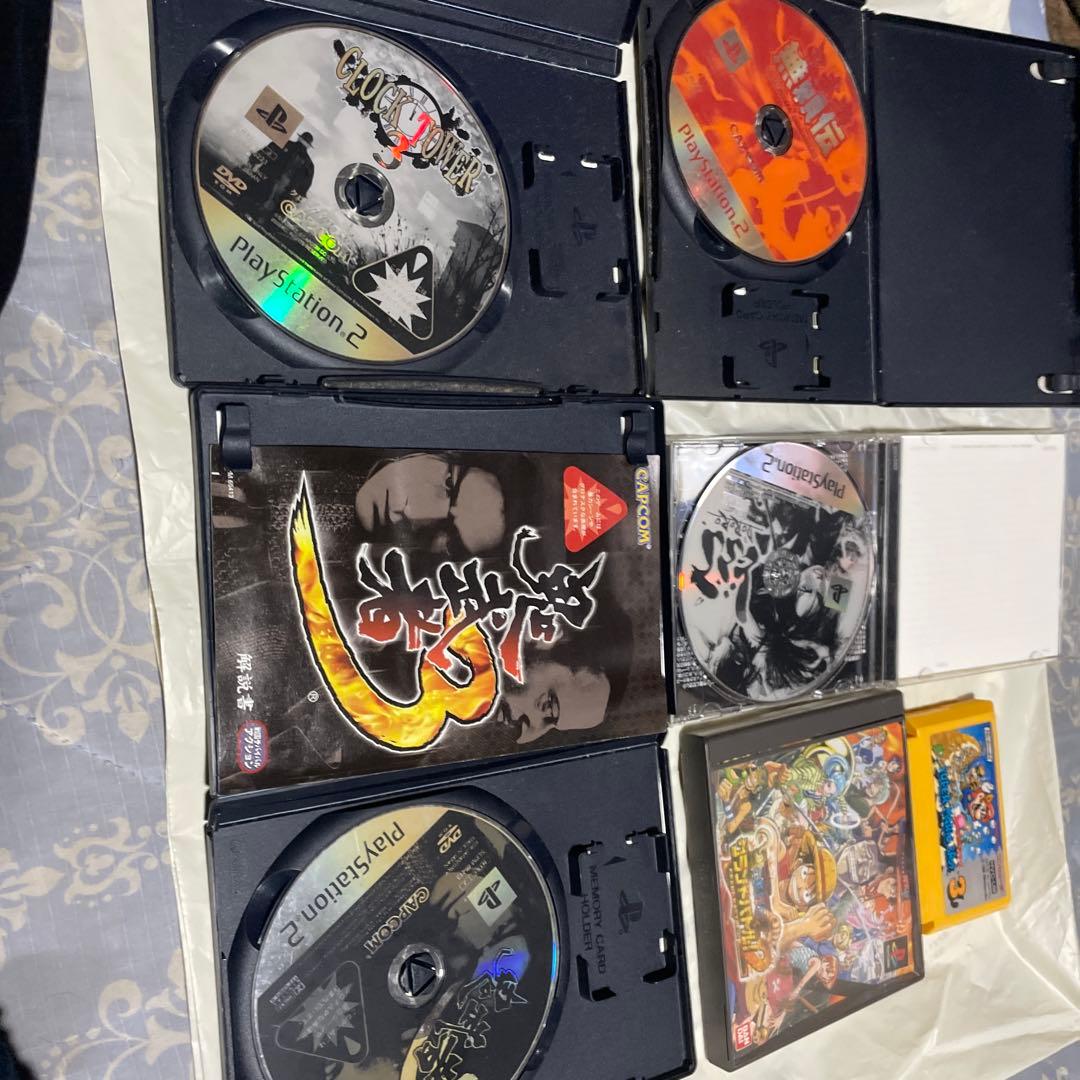 プレステ2.鬼武者、クロックタワー、ドライデンどぶろく、スーフアミ他