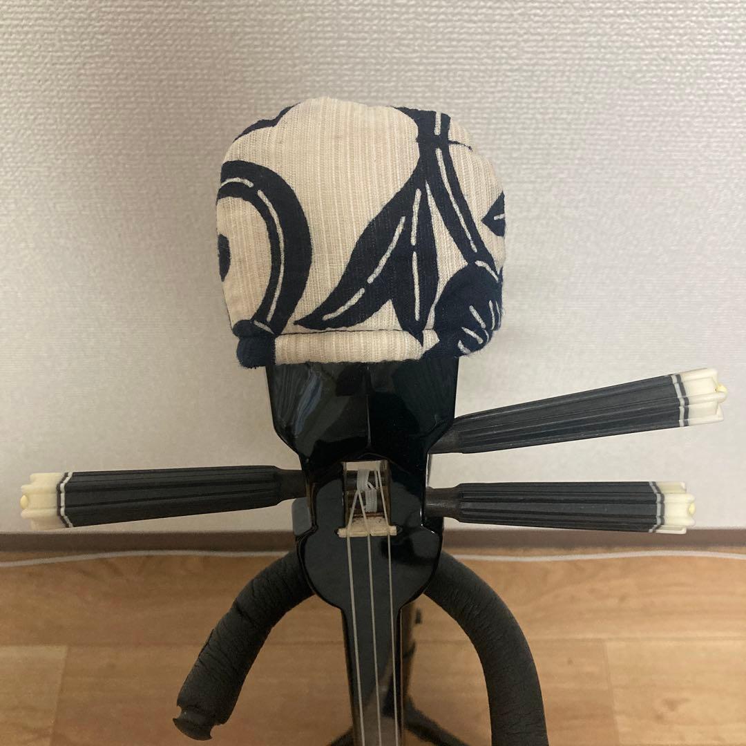 本革　沖縄三線 本体 知念大工