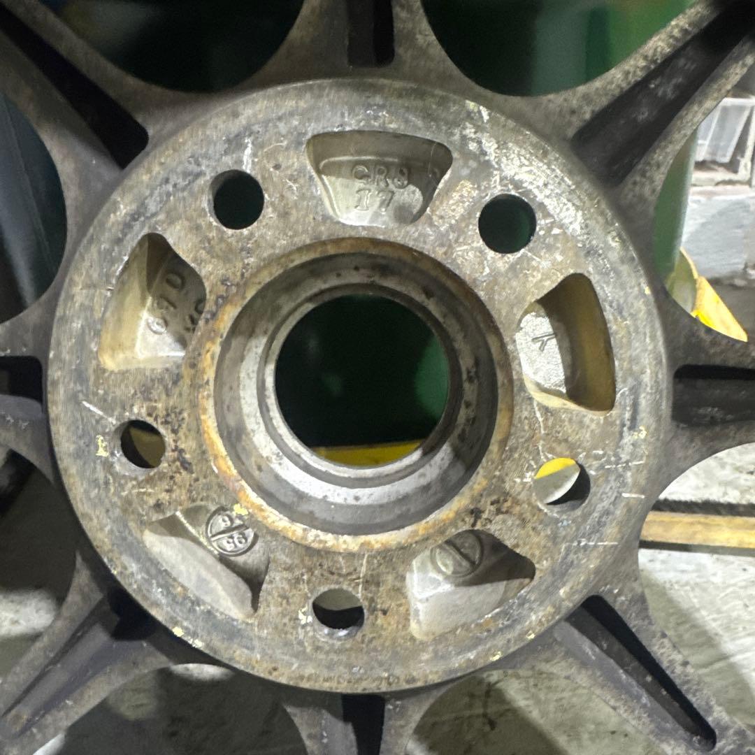 深リム ワタナベ GR8 17インチ 17×9J PCD114.3/5h 希少