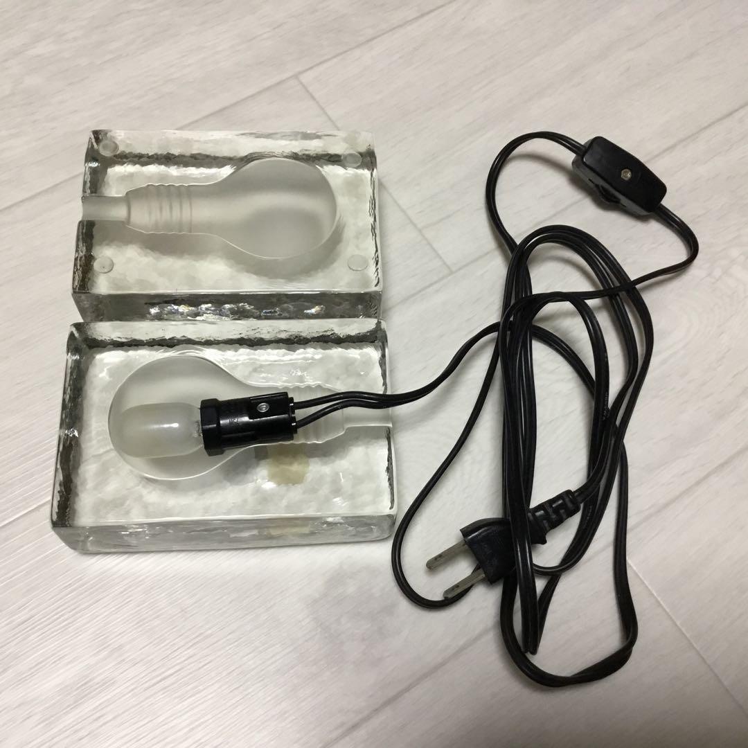 ト*ト様 デザインハウス　ブロックランプ　ミニ　初期モデル　ポルトガル　壁掛　ホ