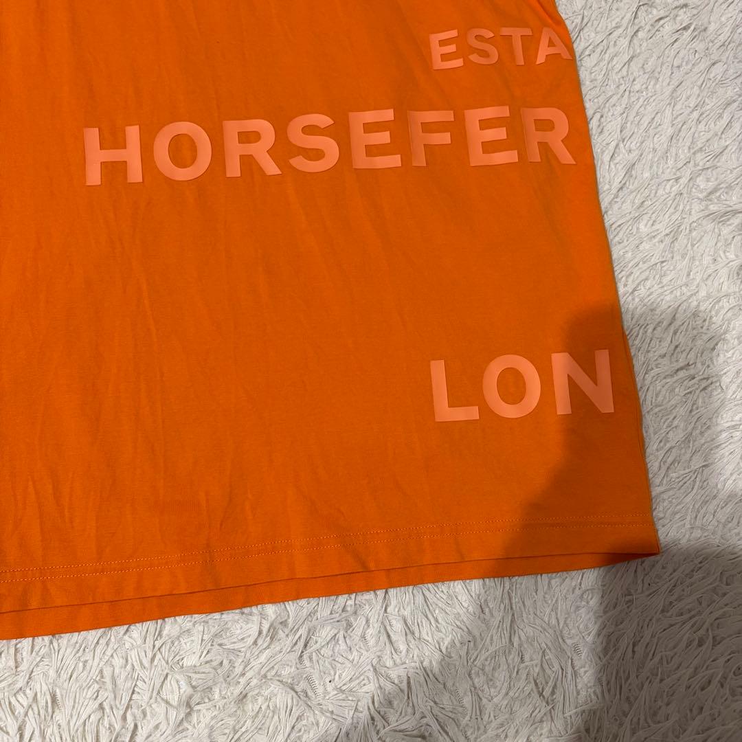 【美品】バーバリー ホースフェリー Tシャツ ロゴ入り 8040692 正規品