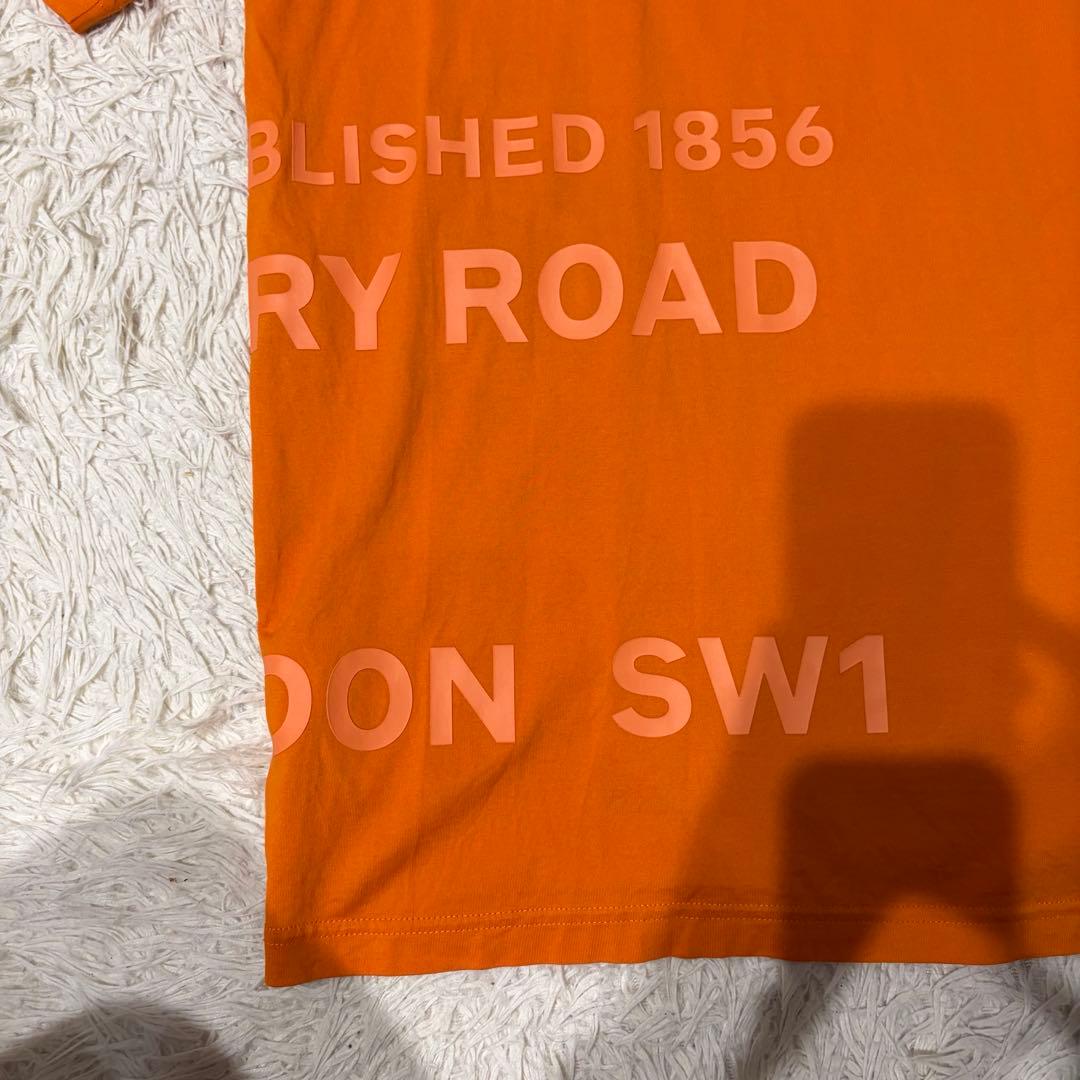 【美品】バーバリー ホースフェリー Tシャツ ロゴ入り 8040692 正規品