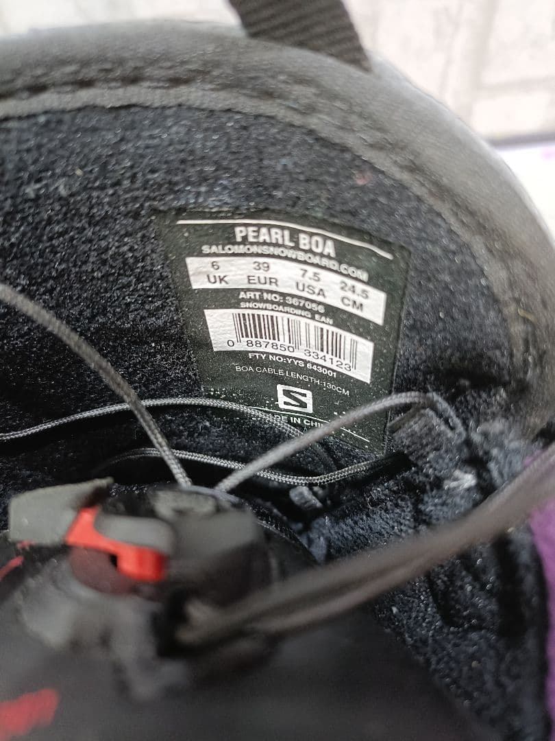 SALOMON PEARL BOA 24.5㎝