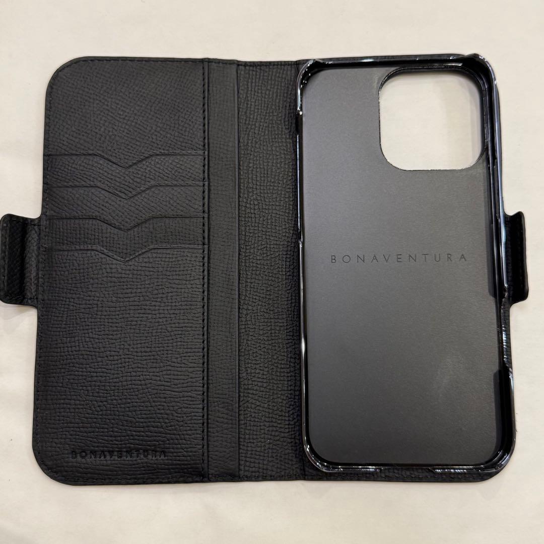ボナベンチュラ/BONAVENTURA iPhone16 ProMax ブラック