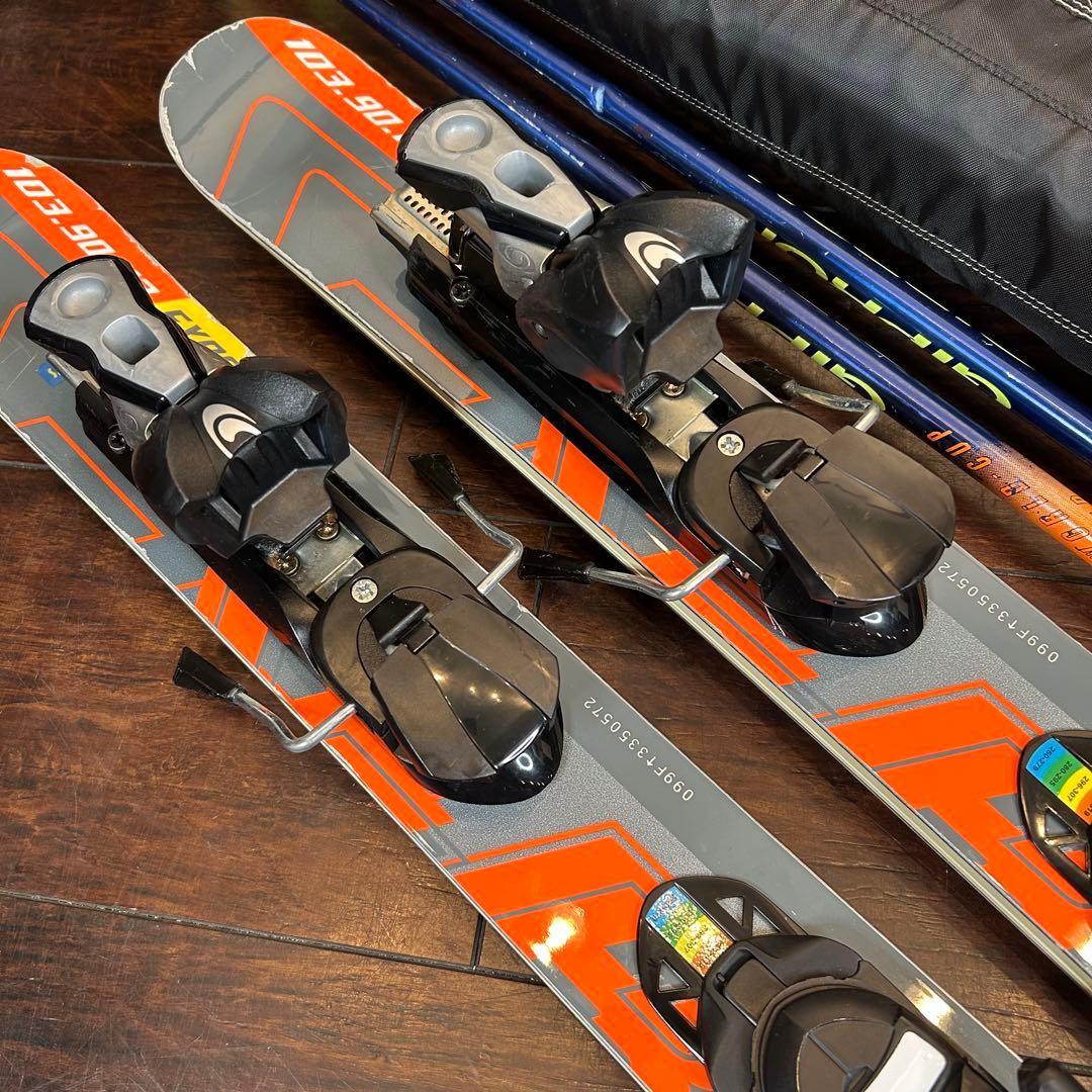 ショートスキーフルセット☆ S-BLADE 99cm ブーツ　26〜26.5cm