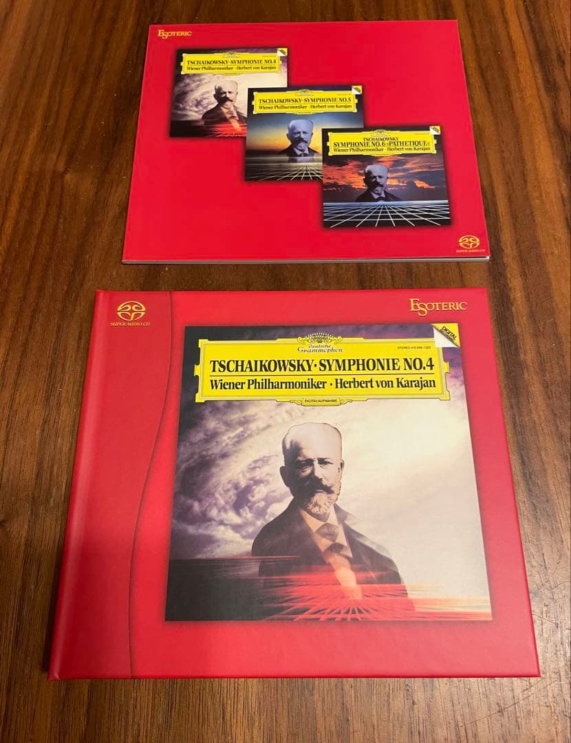 【ESOTERIC】カラヤン／ウィーンフィル／チャイコフスキー：交響曲第4〜6番