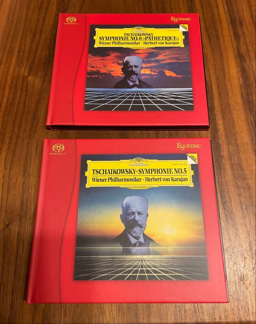 【ESOTERIC】カラヤン／ウィーンフィル／チャイコフスキー：交響曲第4〜6番