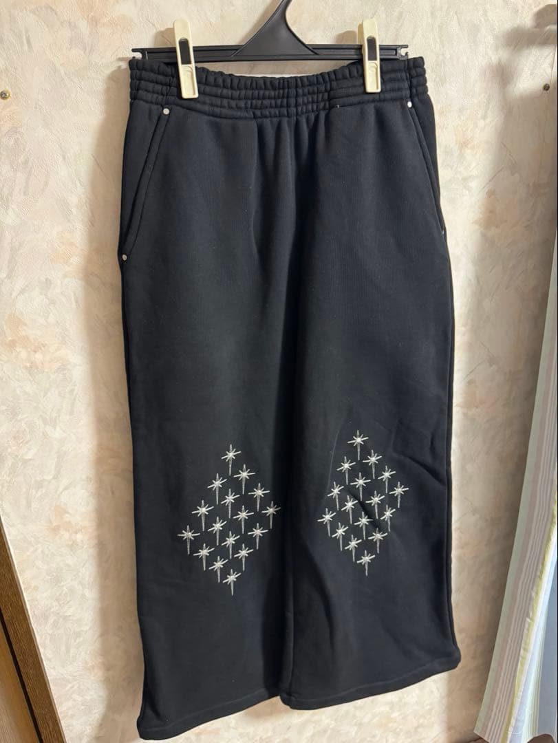 パンツ Jentlouis Embroidered Sweat Pants M