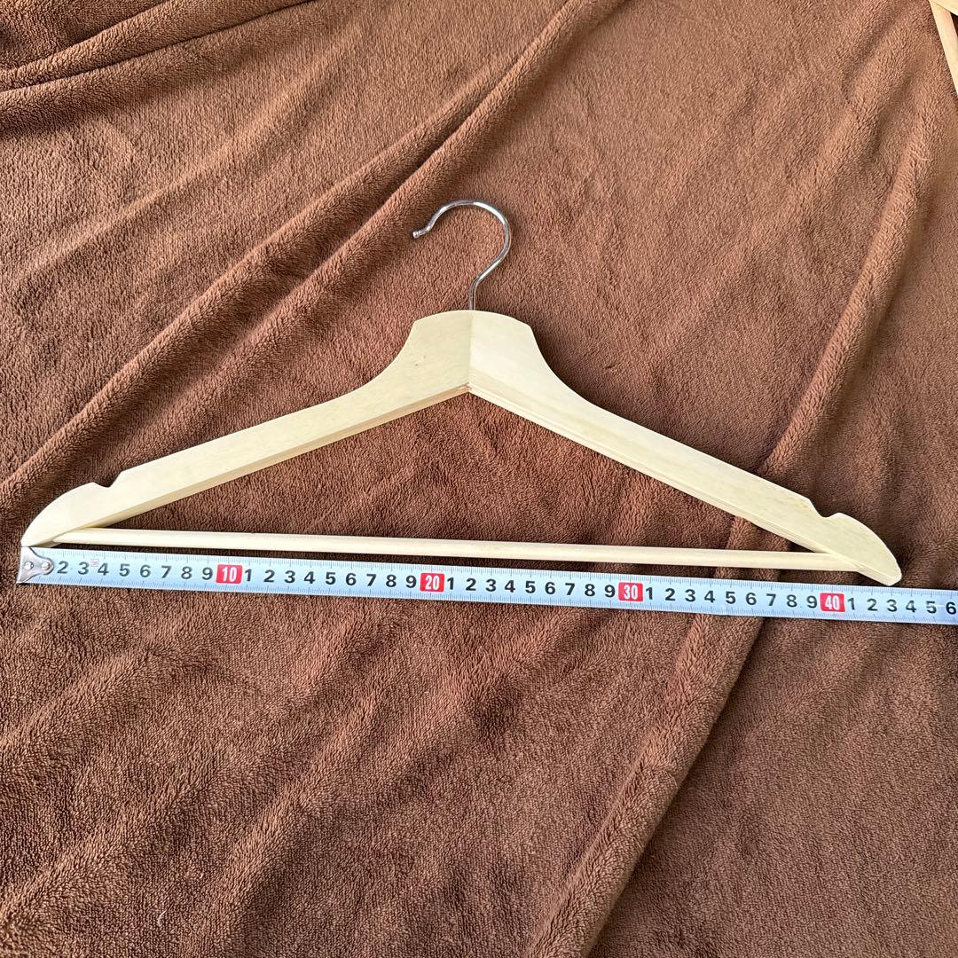 IKEA 木製 ハンガー114本