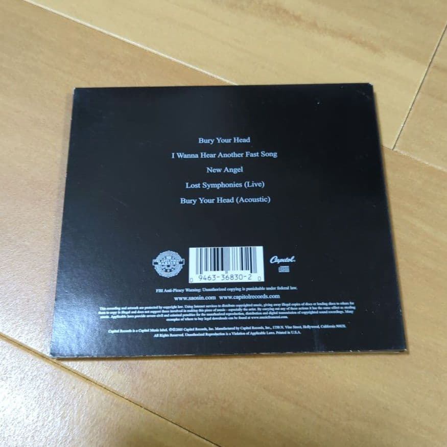 【激レア】SAOSIN CDセット 白盤、黒盤、灰盤