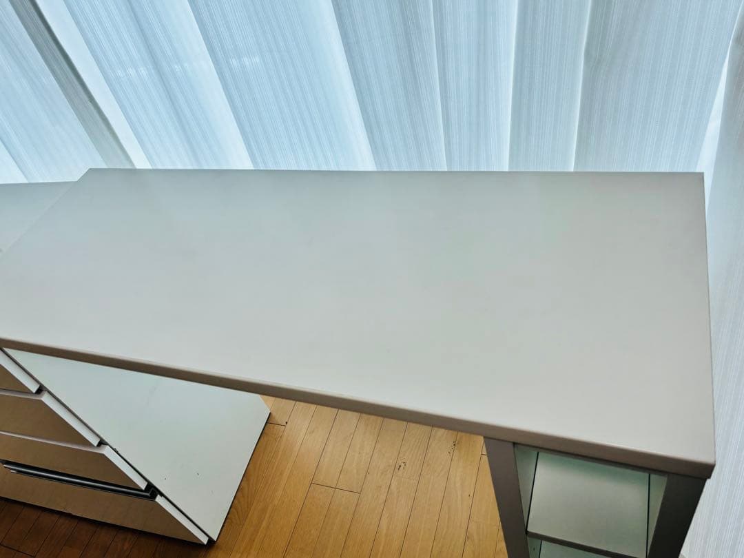 ニトリ 伸縮できるカウンターキッチンボード 伸縮幅 105-160cm