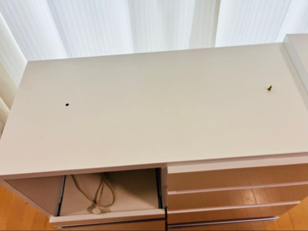 ニトリ 伸縮できるカウンターキッチンボード 伸縮幅 105-160cm