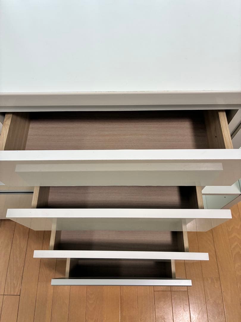 ニトリ 伸縮できるカウンターキッチンボード 伸縮幅 105-160cm