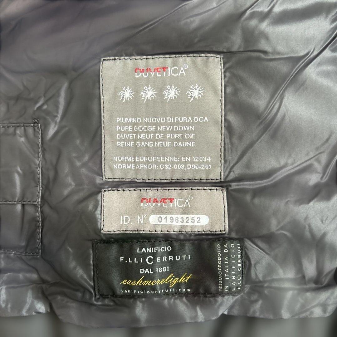 DUVETICA FEBEDUR ダウンベスト 38 ダークグレー